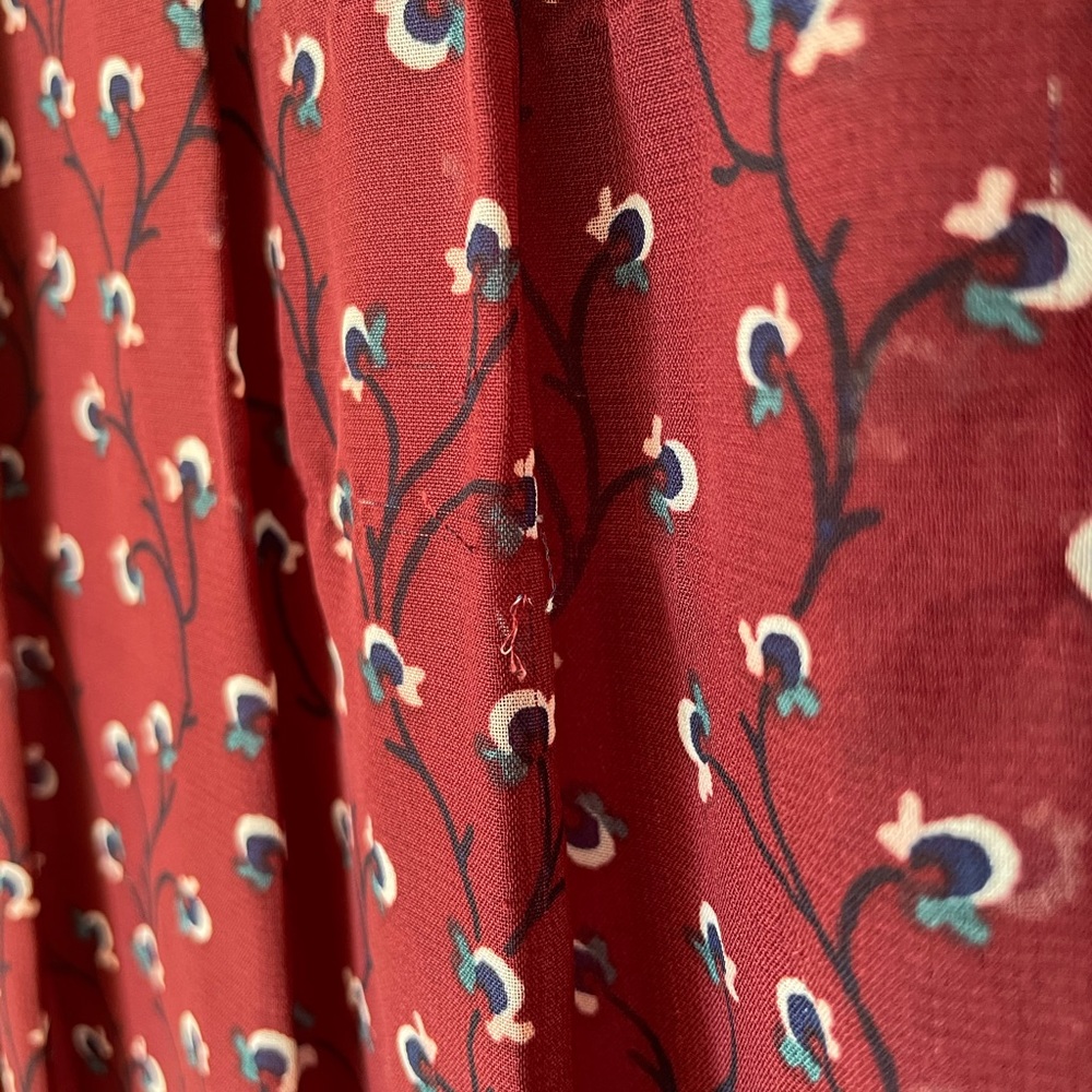 BOGO Old Navy Maroon Pleated Mini Skirt - Picture 5 of 7